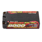 Gens ace 8000mAh 1S 140C 3.8V(HV) Shorty LiPo Batarya | 5.0mm bullet | Kırmızıline 2.0