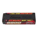 Gens ace 6800mAh 2S 140C 7.6V(HV) LiPo Batarya | 5.0mm bullet | Kırmızıline 2.0