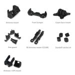 FlyFishRC Volador II 5-6inch Gövde TPU Part Set — Siyah