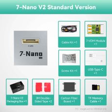 CUAV 7-Nano V2 Uçuş Kontrolcüsü ve Aksesuar Setleri — 7-Nano V2 Kontrolcü + NEO 4 SE GNSS Modülü