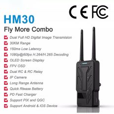 SIYI HM30 HD Dijital Görüntü Aktarım Sistemi — HM30 Fly More Set