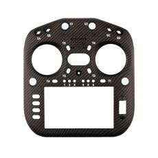 RadioMaster TX16S MK3 Front / Rear Case — Front Case / Transparent Charcoal