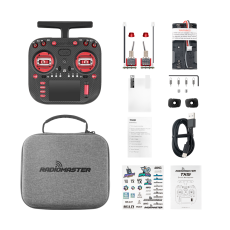 RadioMaster TX15 Max Uzaktan Kumanda (ELRS / M2) — Kırmızı / ELRS / LBT