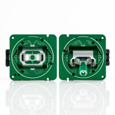 RadioMaster AG01 CNC Hall Gimbals for TX16S & Boxer — Centering / Red