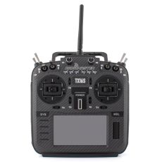 RadioMaster TX16S Mark II Max Uzaktan Kumanda (M2) — 4-in-1 (LBT) / V4.0 Hall Sensörlü Kumanda Kol Mekanizması / Karbon Fiber Kırmızı
