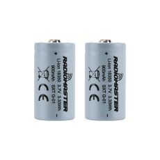 RadioMaster Zorro Uzaktan Kumanda (2Adet) Uyumlu 900mah 3.7v Li-ion 18350 Pil