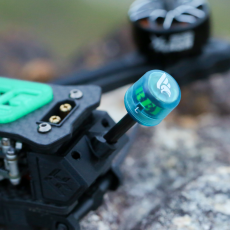 FlyFishRC Osprey 5.8Ghz 60mm RP-SMA Anten - LHCP — Şeffaf Siyah