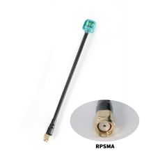 FlyFishRC Osprey 5.8Ghz 150mm RP-SMA Anten - LHCP — Şeffaf Siyah