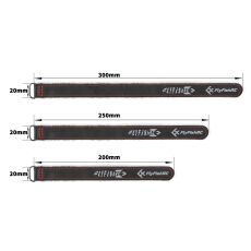 FlyFishRC 20mm Lipo Pil Kayışı - 5Pcs — 20x200mm