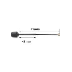 FlyFishRC Dual-Band 5.8Ghz/2.4Ghz UFL Anten Uyumlu DJI O3 — Siyah / 145mm