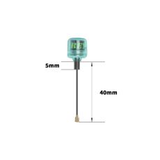 FlyFishRC Osprey 5.8Ghz 40mm ipex/UFL LHCP Stubby Anten