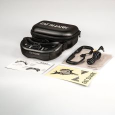 Fat Shark HDO+ NDAA FPV Goggles – Black