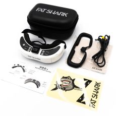 Fat Shark HDO+ NDAA FPV Goggles – White