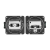 RadioMaster AG02 CNC Hall Gimbals for GX15 & TX15 & TX16S & Boxer Radio — Black / Set