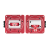 RadioMaster AG02 CNC Hall Gimbals for GX15 & TX15 & TX16S & Boxer Radio — Red / Set