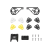 FlyFishRC Volador II 5-6inch O4 Pro Upgrade Part Kits — Siyah