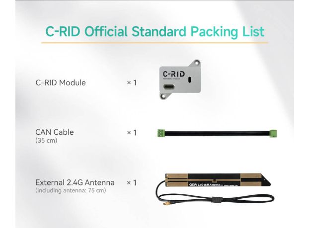 CUAV C-RID Drone Remote ID Modülü — C-RID * 3 adet