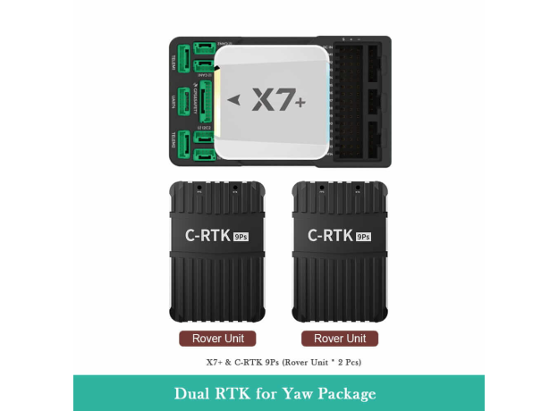 CUAV Dual RTK for Yaw Package | X7+ Controller C-RTK 9Ps
