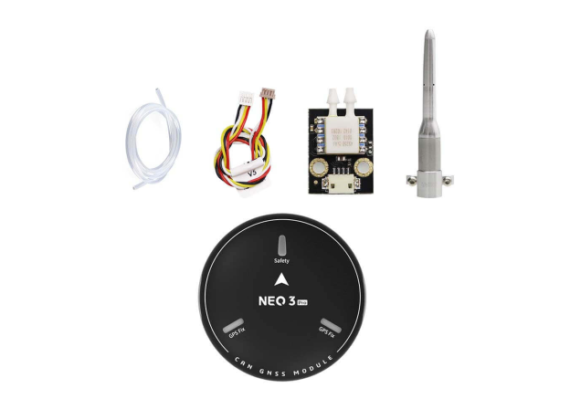 CUAV MS4525 Pitot Tüplü Hava Hızı Sensörü — MS4525 & NEO 3 Pro GPS / Set