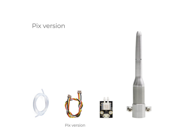 CUAV MS4525 Pitot Tüplü Hava Hızı Sensörü — MS4525-PIX Sürümü * 2 adet
