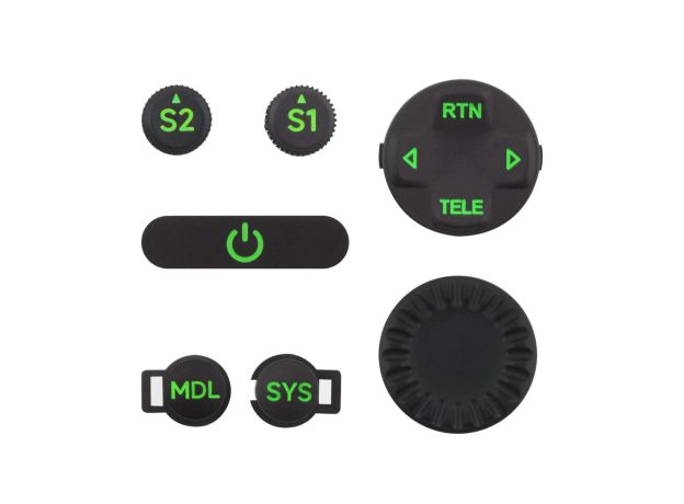 RadioMaster GX15 Tuş Seti — Yeşil