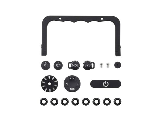RadioMaster GX15 CNC Upgrade Parts — Black