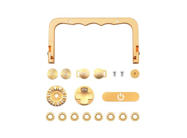 RadioMaster GX15 CNC Upgrade Parts — Gold