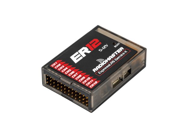 RadioMaster ER12 PWM - Çift Bant GEMINI ve GEMINI-X Alıcı — LBT