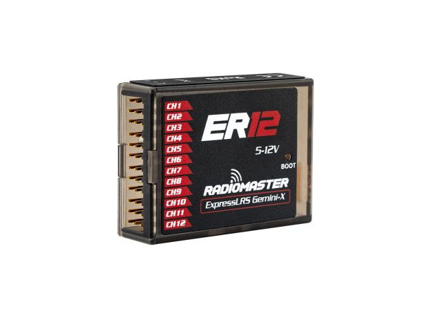 RadioMaster ER12 PWM - Çift Bant GEMINI ve GEMINI-X Alıcı — LBT