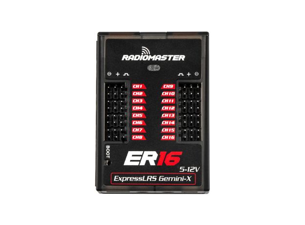 RadioMaster ER16 PWM - Çift Bant GEMINI ve GEMINI-X Alıcı — Uluslararası