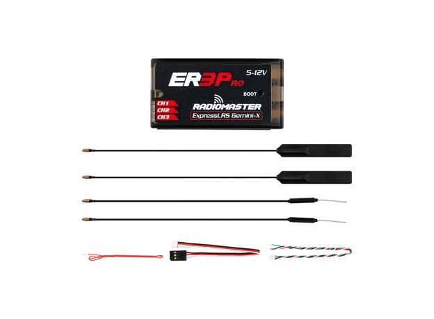 RadioMaster ER3 PRO PWM - Çift Bant GEMINI ve GEMINI-X Alıcı — Uluslararası