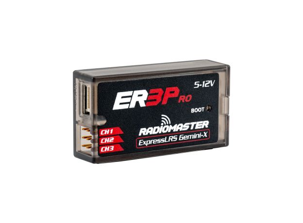 RadioMaster ER3 PRO PWM - Çift Bant GEMINI ve GEMINI-X Alıcı — Uluslararası