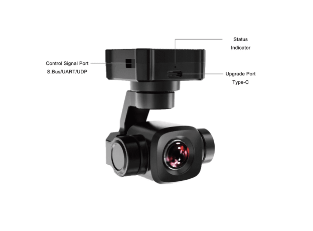 SIYI A8 mini 4K 6X Zoom Camera Gimbal — A8 MINI + HM30