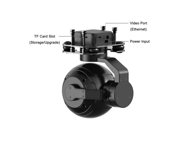 SIYI ZR10 2K 30X Yakınlaştırmalı Gimbal Kamera — ZR10
