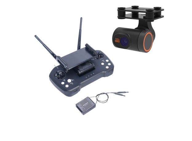 SKYDROID T12 Uzaktan Kumanda — Skydroid T12 ile 2 Eksenli Gimbal