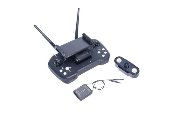 Skydroid T12 Remote Control — Skydroid T12 with L-DCAM
