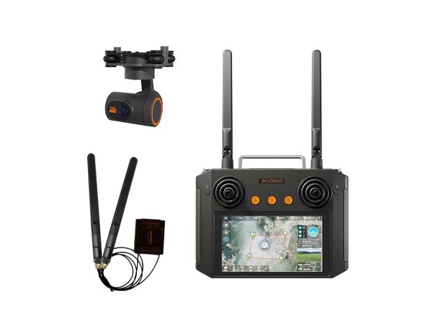 Skydroid H12 Pro Remote Control — Skydroid H12 Pro with C10 Camera