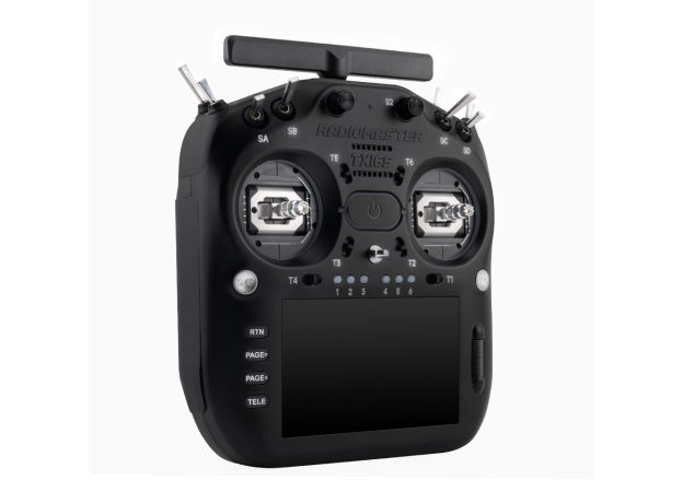 RadioMaster TX16S MK3 Radio Controller (ELRS / M2) — FCC / ELRS / Transparent Charcoal