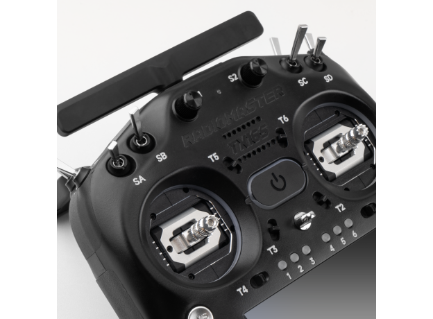 RadioMaster TX16S MK3 Radio Controller (ELRS / M2) — FCC / ELRS / Transparent Charcoal