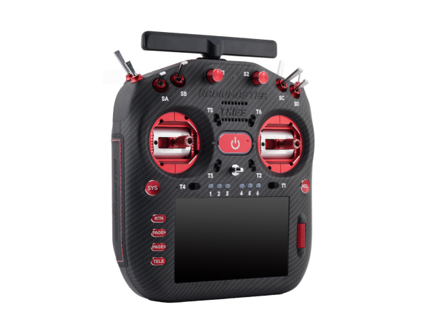 RadioMaster TX16S MK3 MAX Uzaktan Kumanda (ELRS / M2) — LBT / ELRS / Siyah