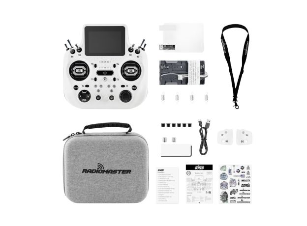 RadioMaster GX15 Radio Controller — FCC / ELRS / Green