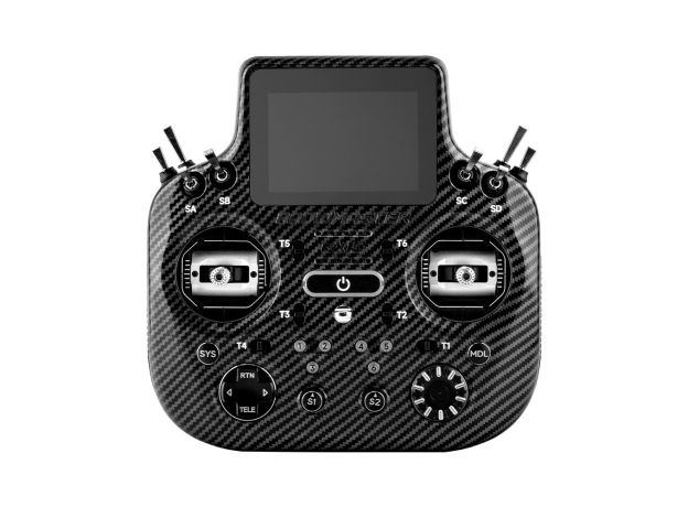 RadioMaster GX15 MAX Radio Controller — FCC / ELRS / Transparent Charcoal