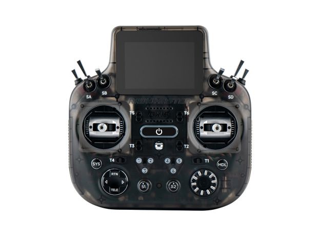 RadioMaster GX15 MAX Radio Controller — FCC / ELRS / Transparent Charcoal