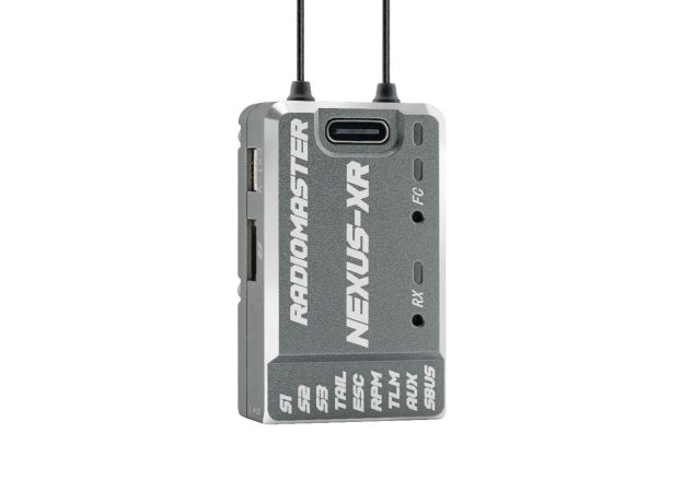 RadioMaster NEXUS-XR Uçuş Kontrolcüsü Entegre 2.4 GHz ExpressLRS Alıcılı — Kırmızı / FCC