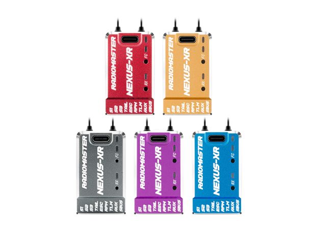 RadioMaster NEXUS-XR Uçuş Kontrolcüsü Entegre 2.4 GHz ExpressLRS Alıcılı — Kırmızı / FCC