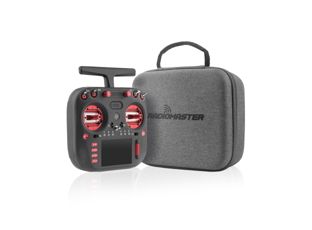 RadioMaster TX15 Max Uzaktan Kumanda (ELRS / M2) — Kırmızı / ELRS / FCC