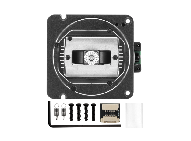 RadioMaster AG02 CNC Hall Gimbals for GX15 & TX15 & TX16S & Boxer Radio — Black / Set
