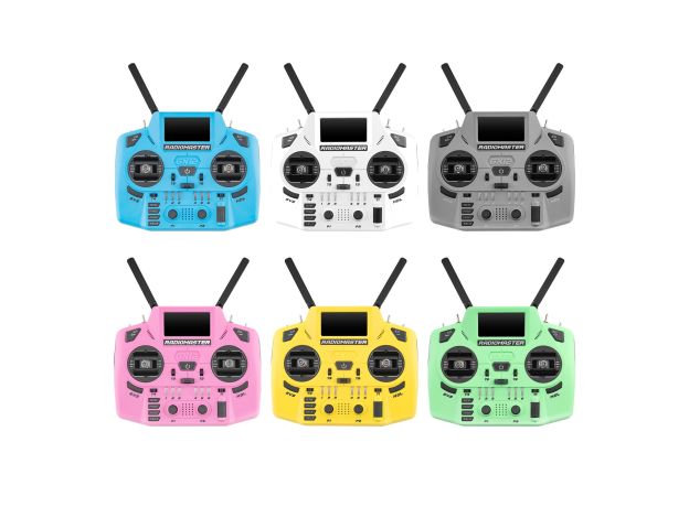 RadioMaster GX12 Crush Radio Controller (ELRS / M2) — Iron Grey