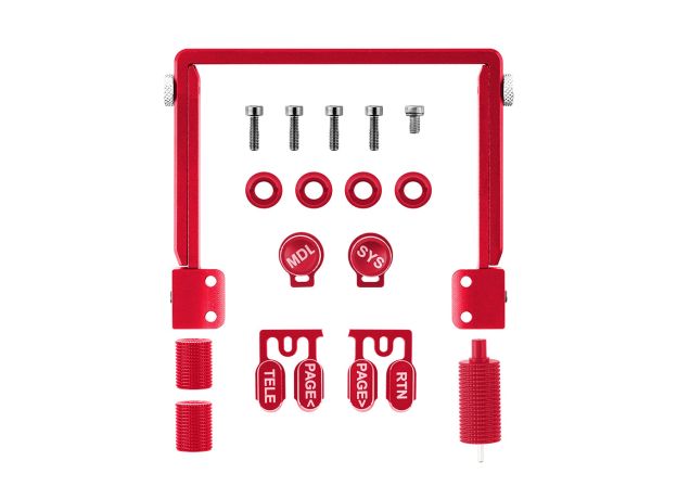 RadioMaster TX15 CNC Upgrade Parts Set — Black