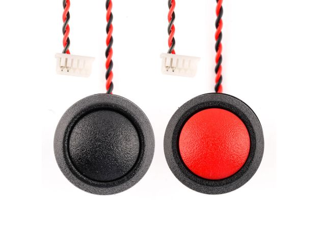 RadioMaster TX16S MKII Kumanda Uyumlu DIY Yükseltme Tuş — Bas-Aç / Bas-Kapat / Kırmızı